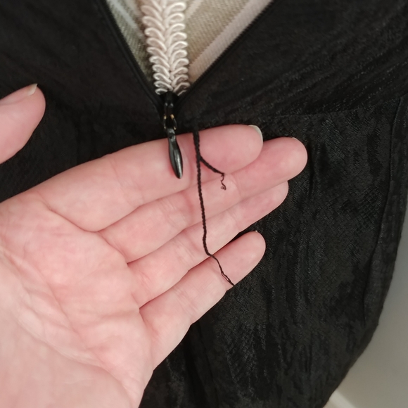 NWT Elie Tahari Silk Linen One Shoulder Dress 6 - Picture 14 of 14